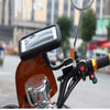 Motorcycle Waterproof Phone Case Bag With Handlebar Mount Holder Black Bag