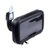 Motorcycle Waterproof Phone Case Bag With Handlebar Mount Holder Black Bag