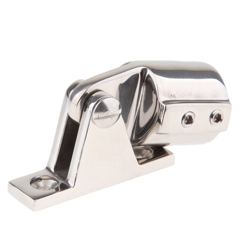 22mm 7/8 Eye End Bimini Top Cap Deck Hinge Full 316 Stainless Steel Fitting Hardware