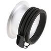 135mm AD-PF Studio Speedring Insert Adapter Convertor for Profoto Monolight Flash Black+Silver