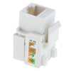 10 pack of RJ45 CAT6 Keystone Jack Module Network Connector Enternet Module - White