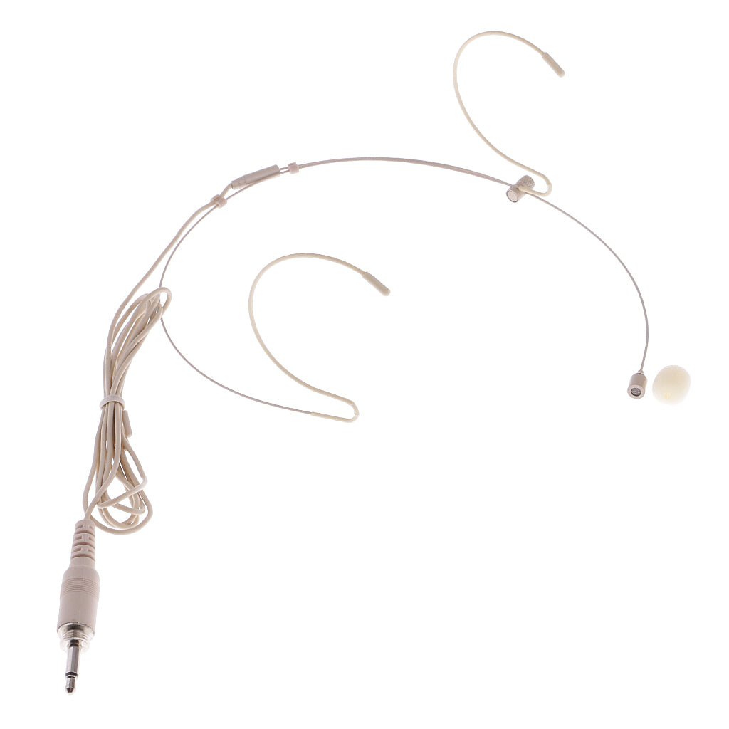 Mini 3.5mm Headset Headworn Microphone for Teachers Tour Guides Presentations