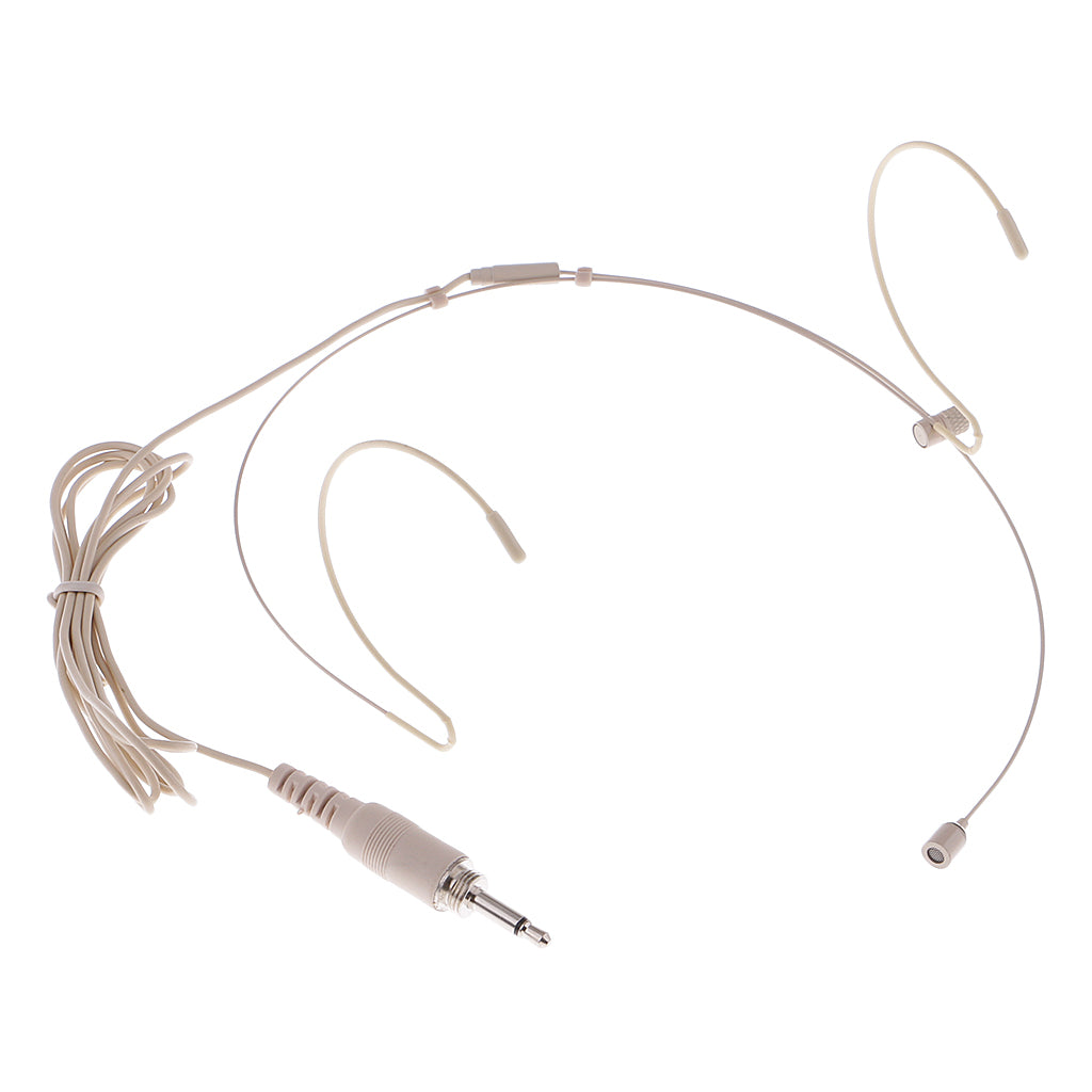 Mini 3.5mm Headset Headworn Microphone for Teachers Tour Guides Presentations