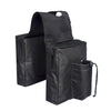 Pair Black Motorcycle ATV Saddle Bags Storage Waterproof