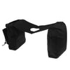 Pair Black Motorcycle ATV Saddle Bags Storage Waterproof