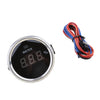 Marine Digital Water Level Gauge 0-190ohm 52mm 316L Black Chrome