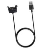 1m Replacement USB Charger Adapter Charge Cord Charging Cable and Magnetic Watch Charging Dock for Garmin Vivosmart HR/HR+ Watch