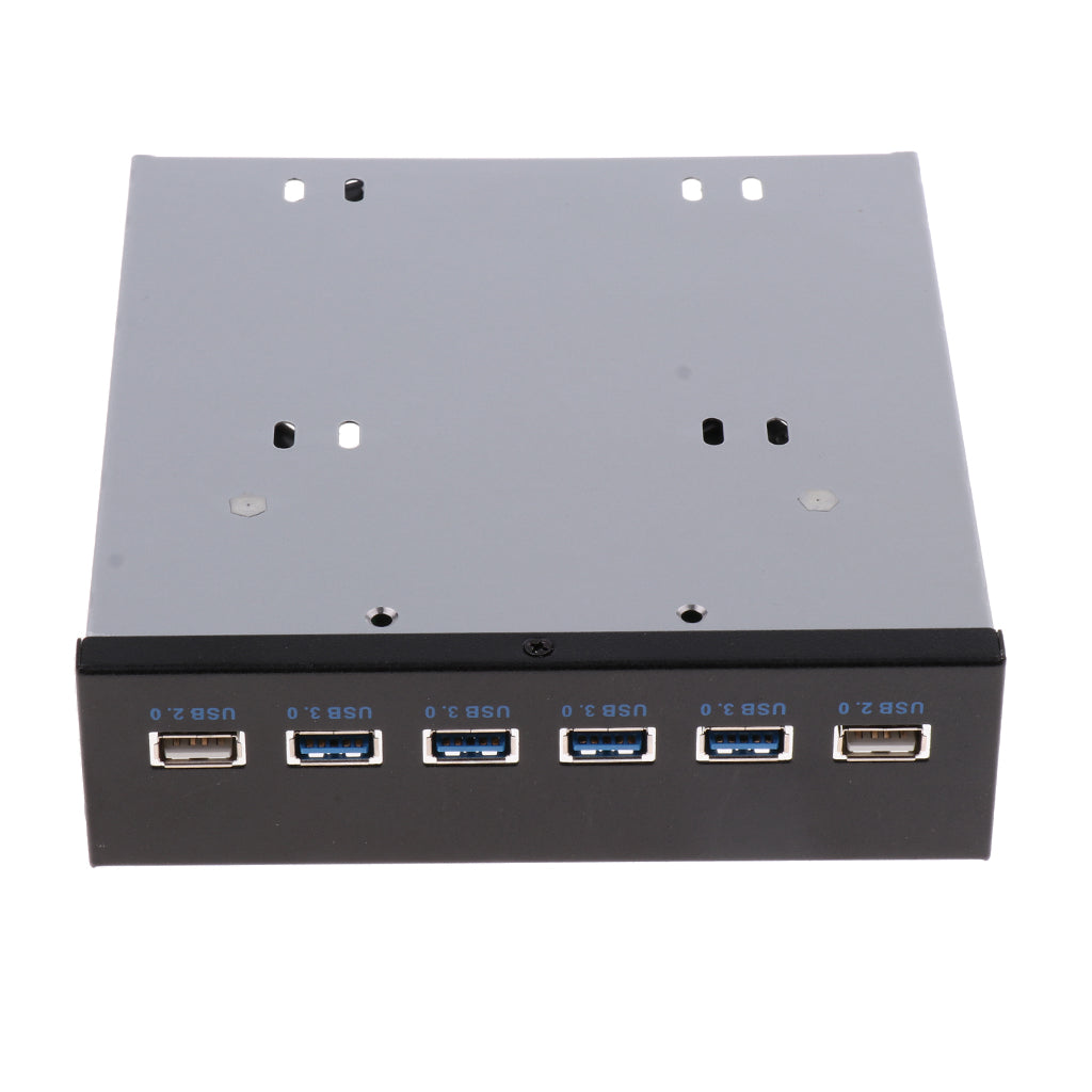 4Port USB3.0+Dual USB2.0 Front Panel Data Hub for USB Flash Drive/Desktops