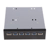 4Port USB3.0+Dual USB2.0 Front Panel Data Hub for USB Flash Drive/Desktops