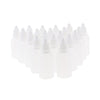 Pack of 20 30ml White Plastic Empty Squeezable Dropper Bottles Eye Liquid Dropper Vials with Caps Refillable