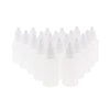 Pack of 20 30ml White Plastic Empty Squeezable Dropper Bottles Eye Liquid Dropper Vials with Caps Refillable