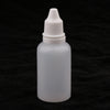 Pack of 20 30ml White Plastic Empty Squeezable Dropper Bottles Eye Liquid Dropper Vials with Caps Refillable