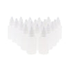 Pack of 20 30ml White Plastic Empty Squeezable Dropper Bottles Eye Liquid Dropper Vials with Caps Refillable