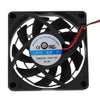 Computer USB Fan Radiator Cooler Heatsink Cooling System with 2 Fans 7cm Protective Net Cover Adhesive Tape