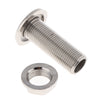 Marine Boat Thru Hull Fitting Connector / Drain, For 38mm 1-1/2 inch Hose Barb - 316 Stainless Steel