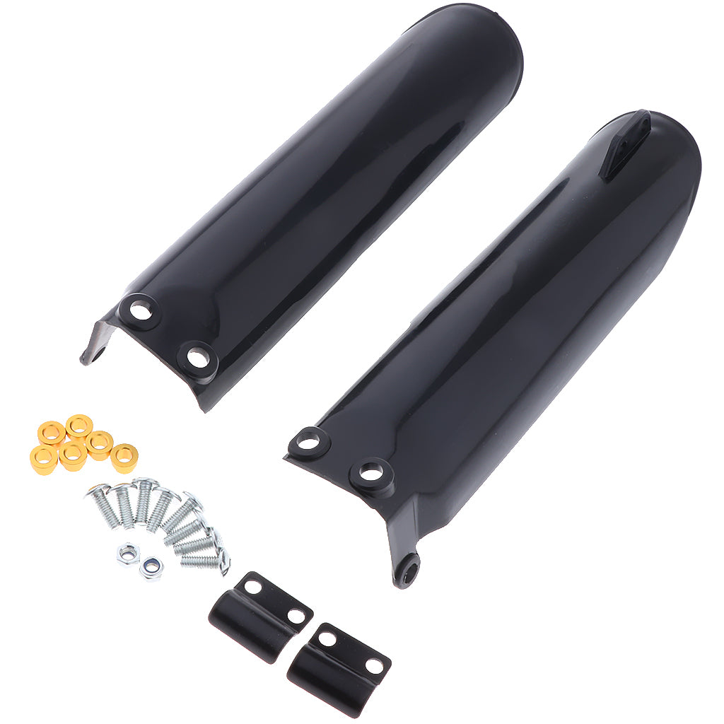 2 Sets Solid Front Mud Fender for Honda KLX BBR TTR CRF CR Dirt Bike Scooter ATV, ABS Plastic