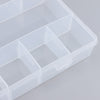 13 Slots Square Case Storage Box For Ring,Jewelry,Necklace,Bracelet,Earings,Dust-proof,Tidy Table or Drawer,Saving Place