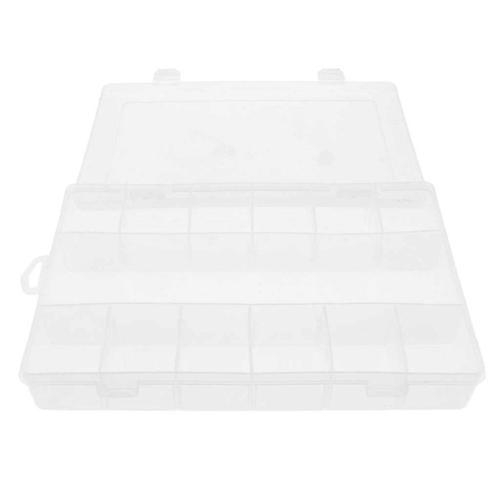 13 Slots Square Case Storage Box For Ring,Jewelry,Necklace,Bracelet,Earings,Dust-proof,Tidy Table or Drawer,Saving Place