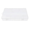 13 Slots Square Case Storage Box For Ring,Jewelry,Necklace,Bracelet,Earings,Dust-proof,Tidy Table or Drawer,Saving Place