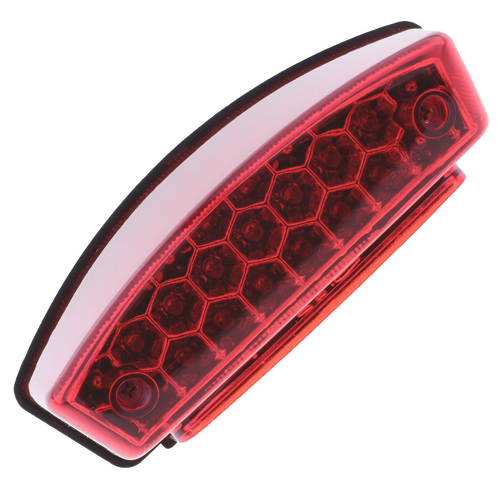 Retro Square Style LED -Motorcycle Tail light /Brake Light /Stop Lamp for  Chopper Bobber Cafe Racer Old School Bobber Touring Dirt bike