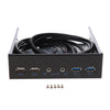 Optic Front Panel USB Hubs With Dual USB3.0&USB2.0 & HD AUDIO port for Desktop