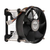 90x90x70mm 4Pins Aluminum Extrusion Computer CPU Cooling Fan Radiator Black