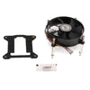 90x90x70mm 4Pins Aluminum Extrusion Computer CPU Cooling Fan Radiator Black