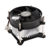 90x90x70mm 4Pins Aluminum Extrusion Computer CPU Cooling Fan Radiator Black