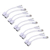 5x Power Over Ethernet Passive 24-36V To 12V 1.5A PoE Adapter Splitter Cable