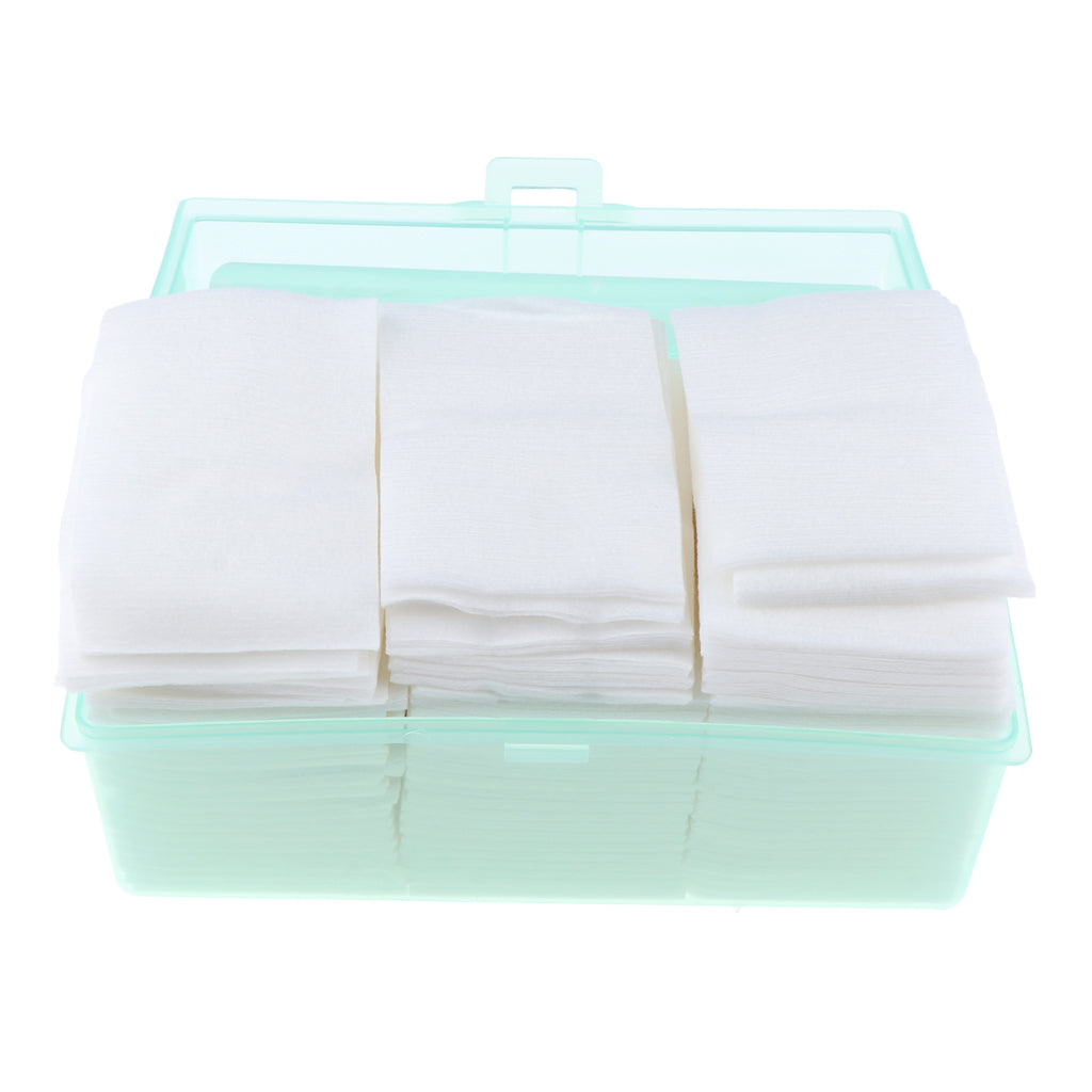 500 Sheets Soft Cotton Pads Cosmetic Makeup Remover Facial Cleansing Tools