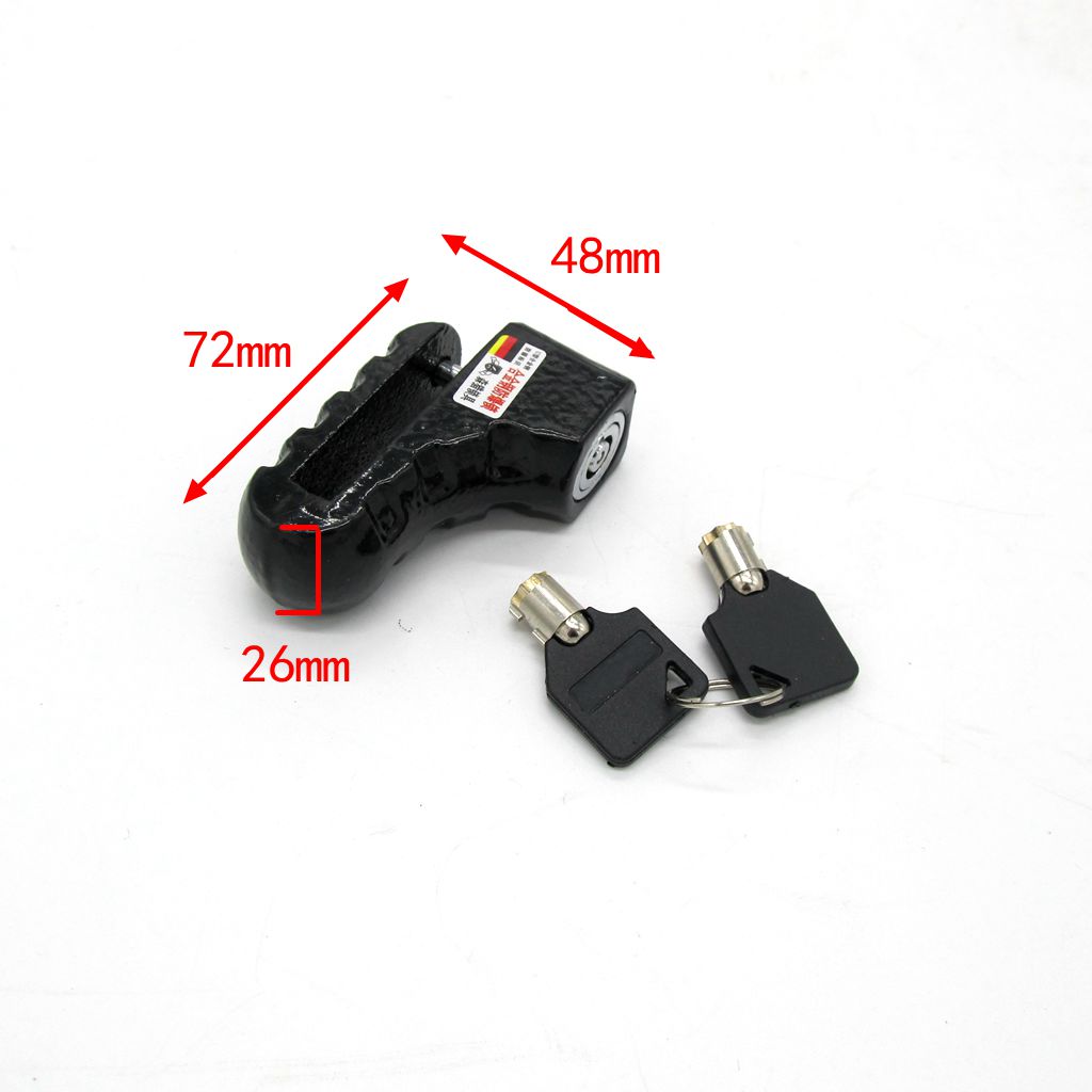 Universal Motorcycle Scooter Security Anti-theft Wheel Disc Brake Alarm Lock