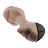 Female Manikin Mannequin Head Model Wearing Makeup Display Stand for Wigs Hats Scarfs Jewelry Holder,Skin