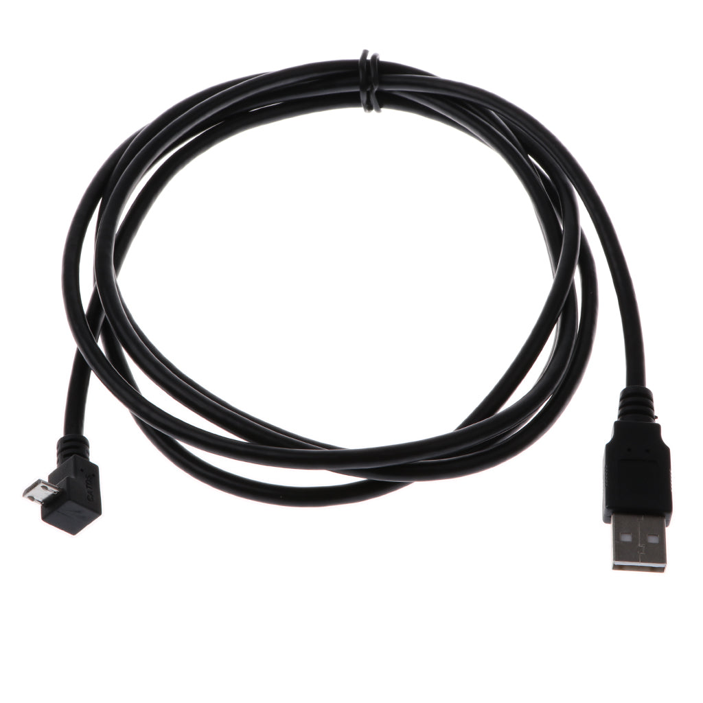 Micro-USB Male to USB 2.0 Female Host OTG Adapter Cable for Samsung HTC Sony Nexus Black