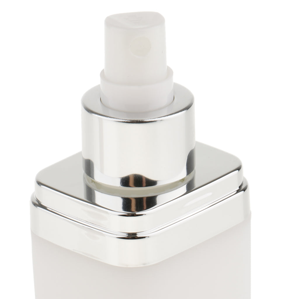 120ml Empty Cream Lotion Airless Pump Bottle + Perfume Essential Oil Sprayer