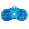 Shower Back Scrubber Massager & Foot Exfoliating Cleaner Tool Set For Men Women - Blue