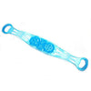 Shower Back Scrubber Massager & Foot Exfoliating Cleaner Tool Set For Men Women - Blue