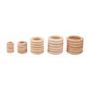 50 pieces wooden ring 30mm 40mm 55mm 65mm 70mm natural wood rings Handicrafts jewelry diy jewelry making bracelets accessories for crafts decorating