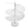 Pro Large Spiral Fan Shape 120PC False Nail Art Polish Board Tips Stick Display Stand Holder