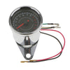 Universal Silver Metal Motorcycle Tachometer Gauge 0-13000 RPM