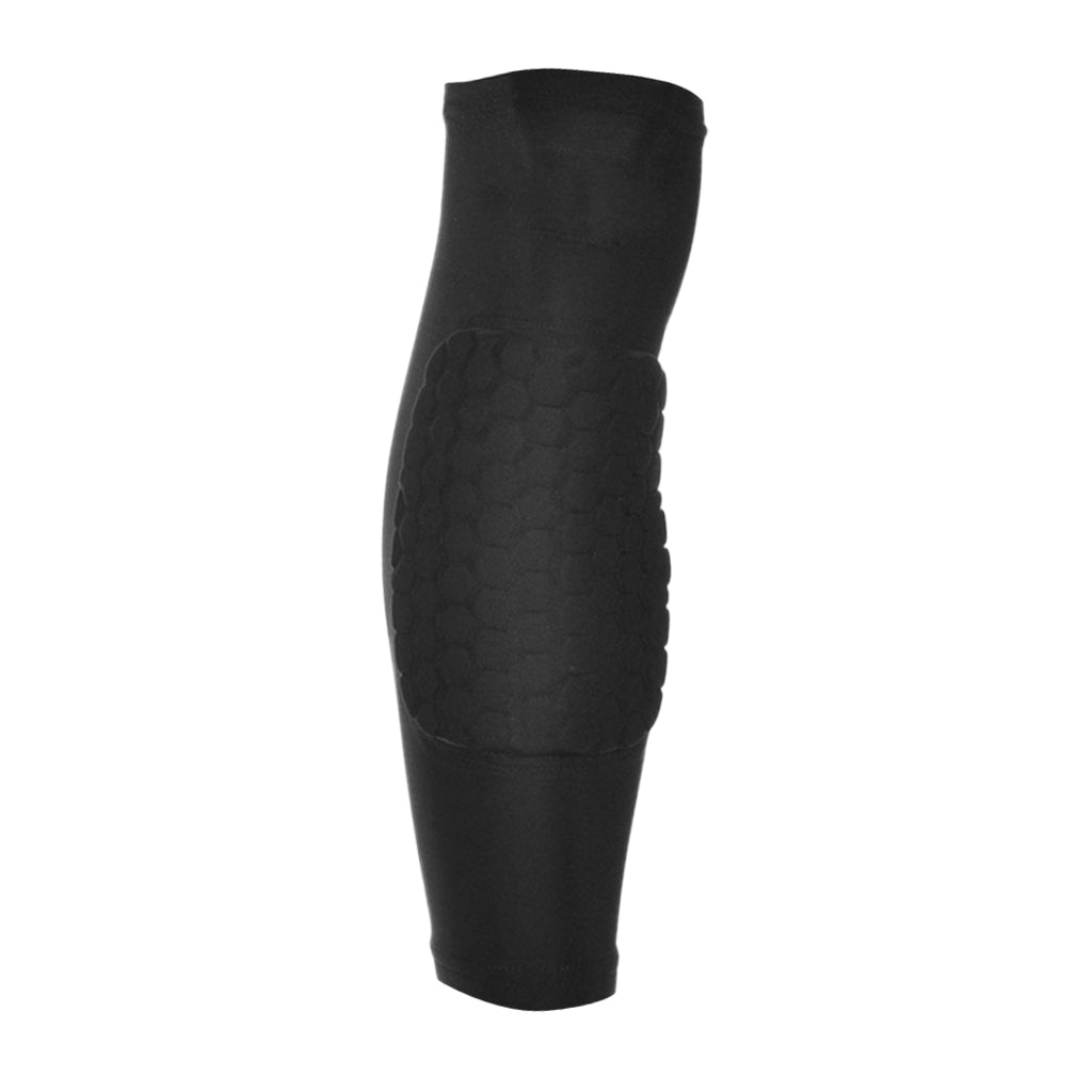 Knee Pad Protector Leg Patella Calf Support Guard Sleeve Brace - L