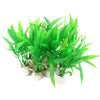 10pcs Artificial Aquatic Plant Plastic Grass Fish Tank Aquarium Decor-Green