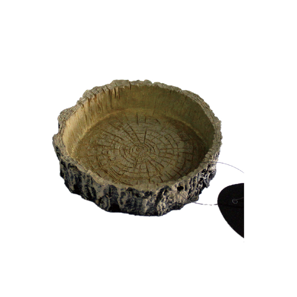 Reptile Feeding Bowl Food Water Resin Dish Pet Vivarium Tortoise Gecko #11