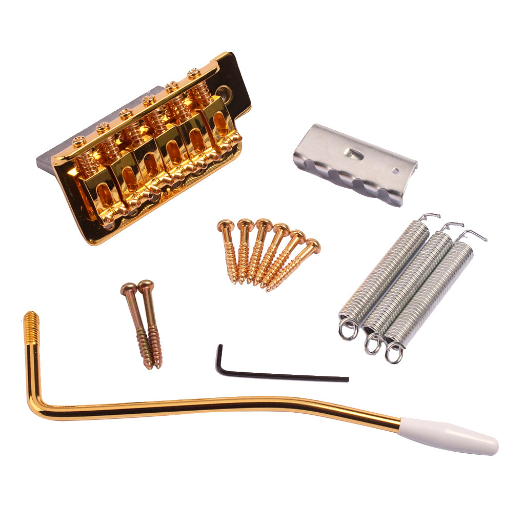 Gold Electric Guitar Tremolo Bridge 10.5mm