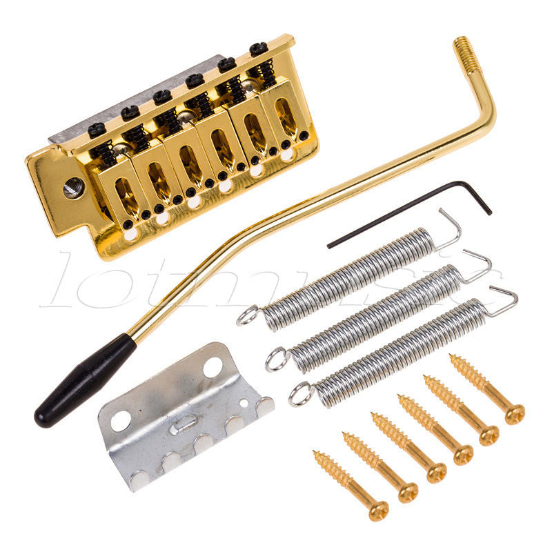 Gold Electric Guitar Tremolo Bridge 10.5mm