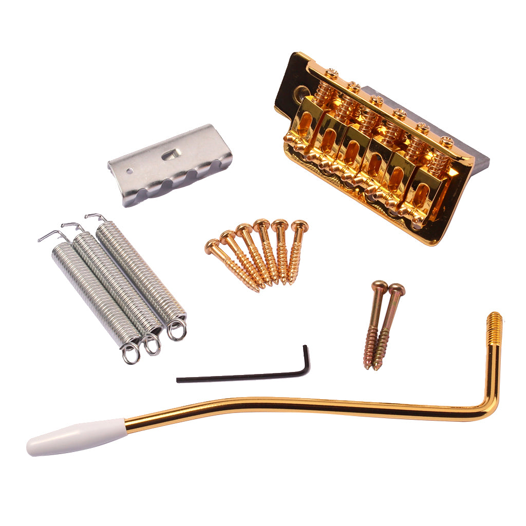 Gold Electric Guitar Tremolo Bridge 10.5mm