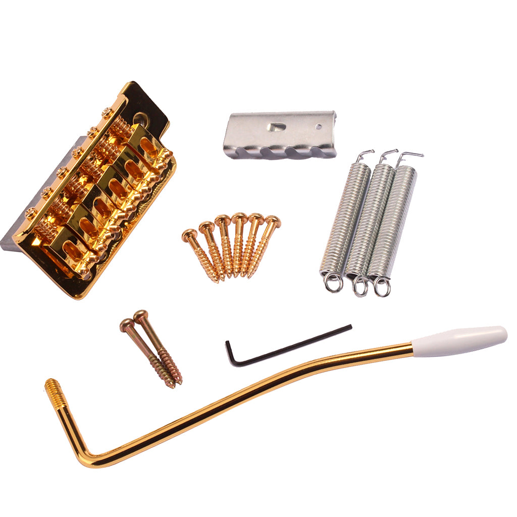 Gold Electric Guitar Tremolo Bridge 10.5mm