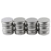 lot 12 Aluminum Round Screw Lid Cosmetic Lip Balm Tins Container 60g (2oz)