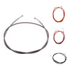 Brake Clutch Throttle Cable Oil Hose Line Pipe Fit for Motorcycle Silver