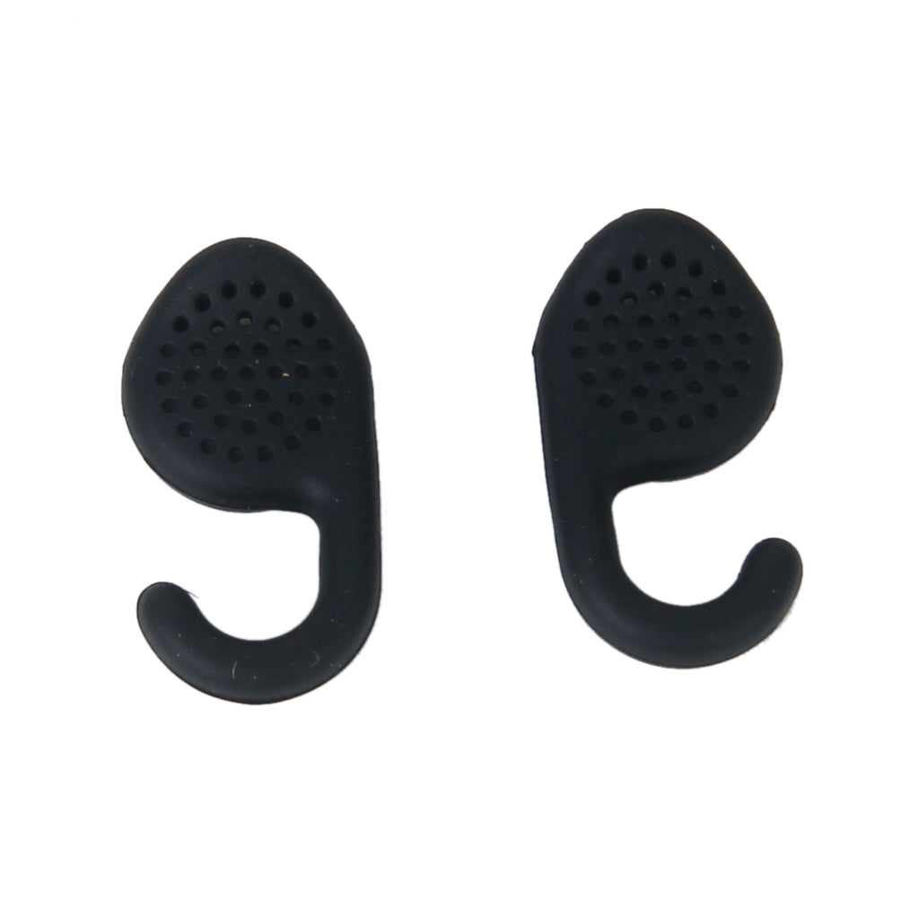 Black Replacement Ear Hook Ear Bud Gels Set for Jabra EXTREMEHeadset