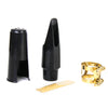 1 Set Alto Saxophone Mouthpiece with ligature cap 2.5 reed